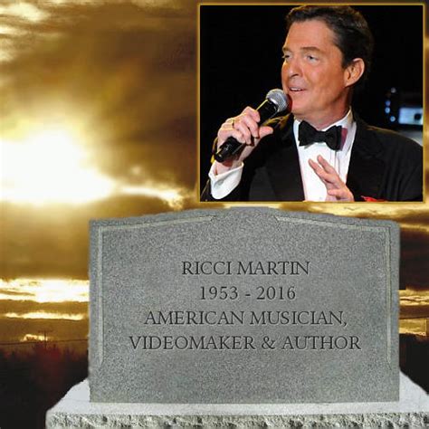 ricci martin died|ricci martin find a grave.